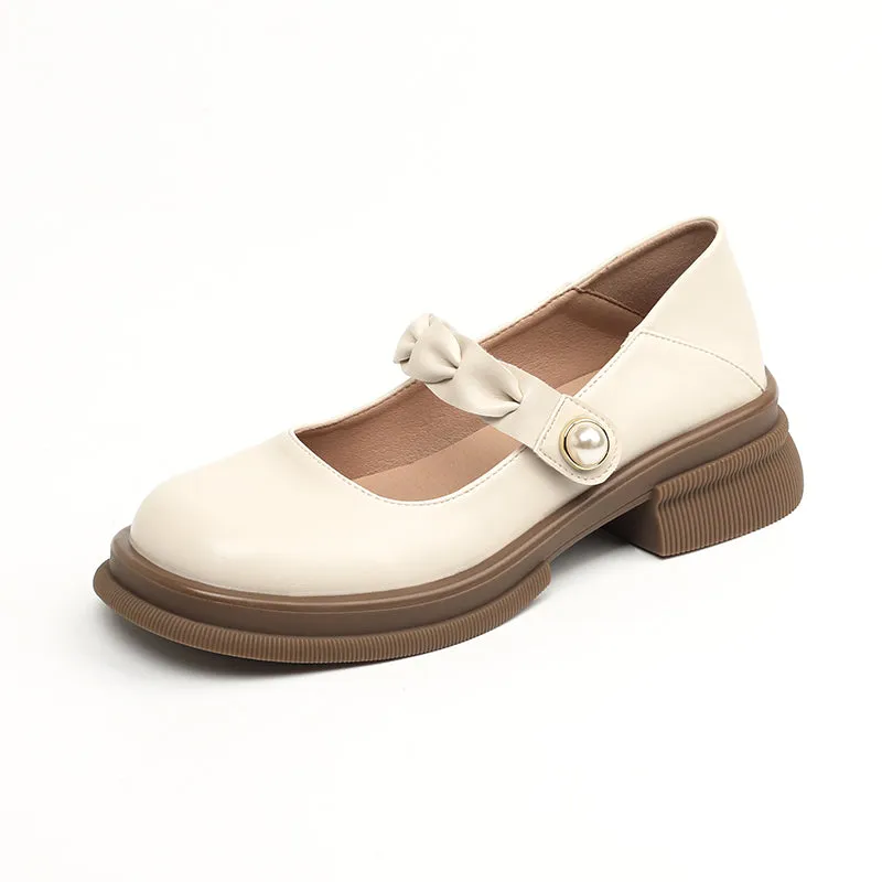 Women Fashion Casual Chunky Lug Sole Loafers