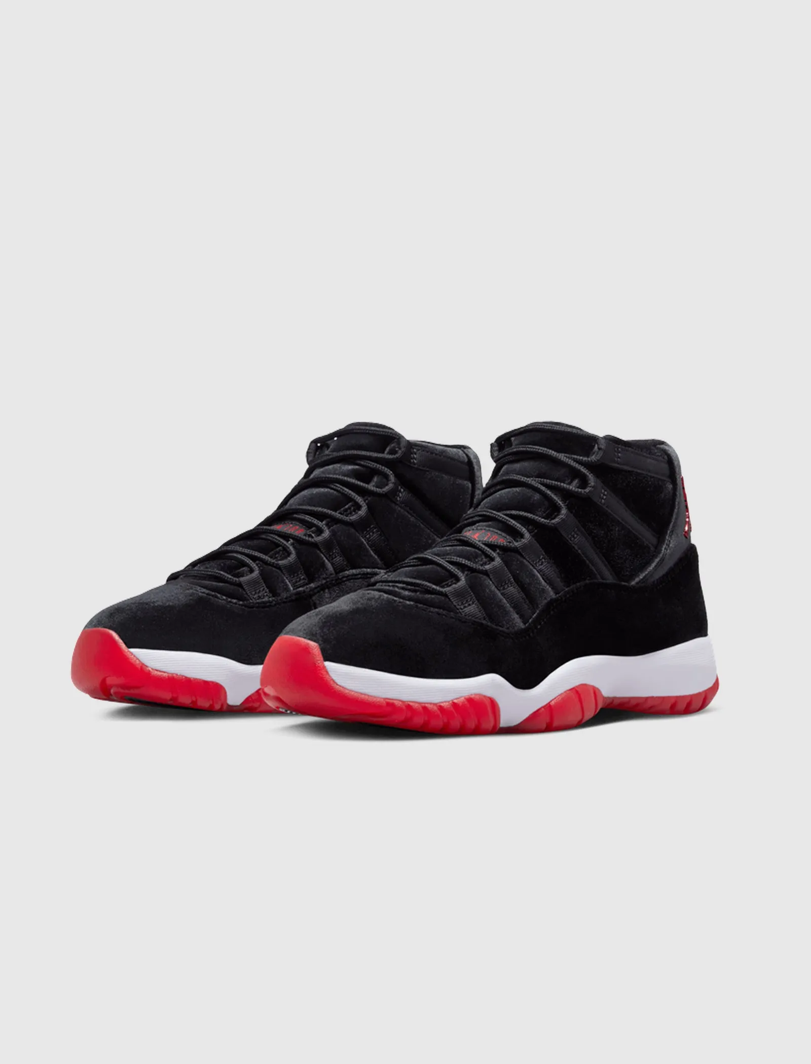 WOMENS AIR JORDAN 11 "BRED VELVET"