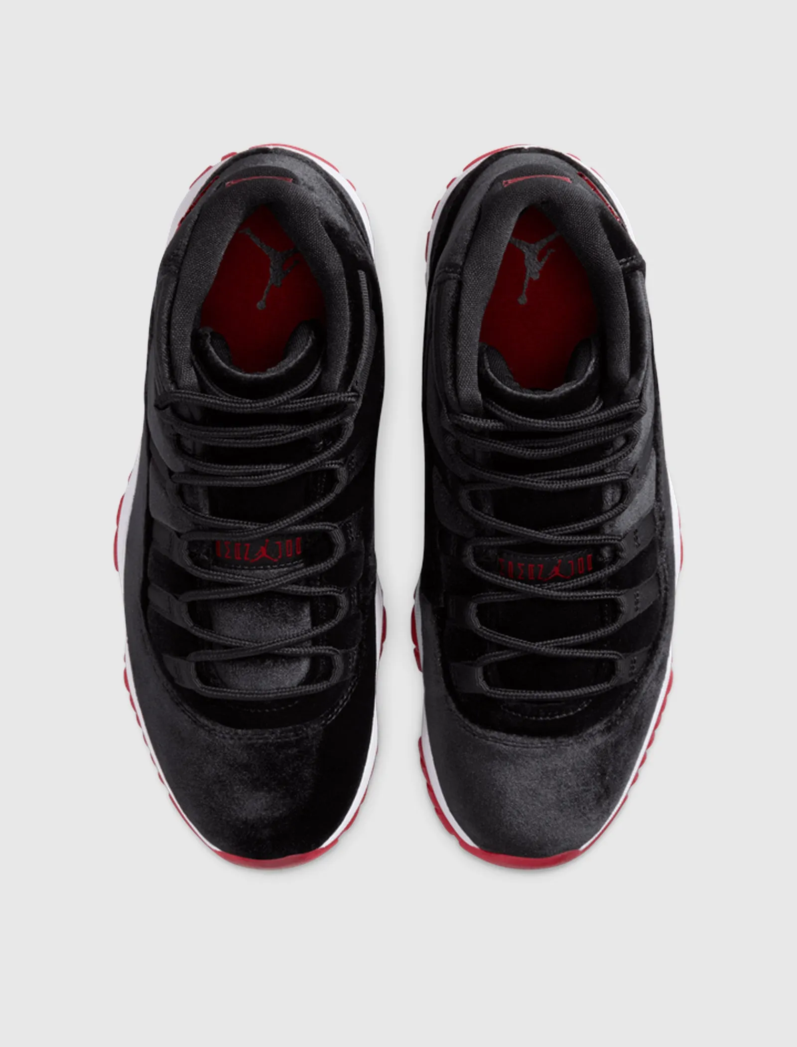 WOMENS AIR JORDAN 11 "BRED VELVET"