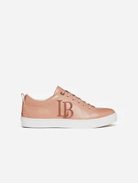 Women's Apple Leather Vegan Sneakers | Pink