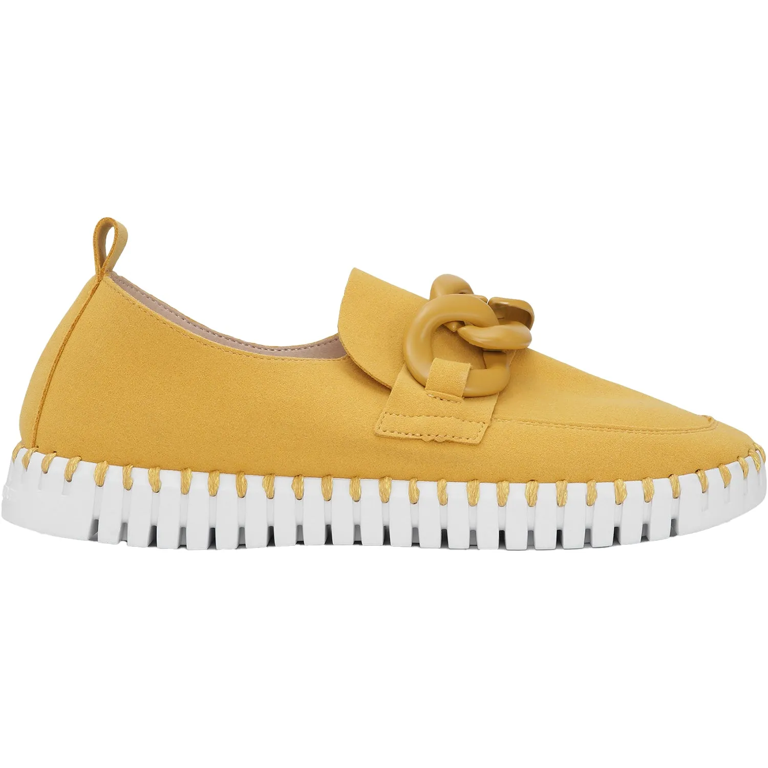 Womens Ilse Jacobsen Tulip U0024 Goldenrod Loafer Synthetic