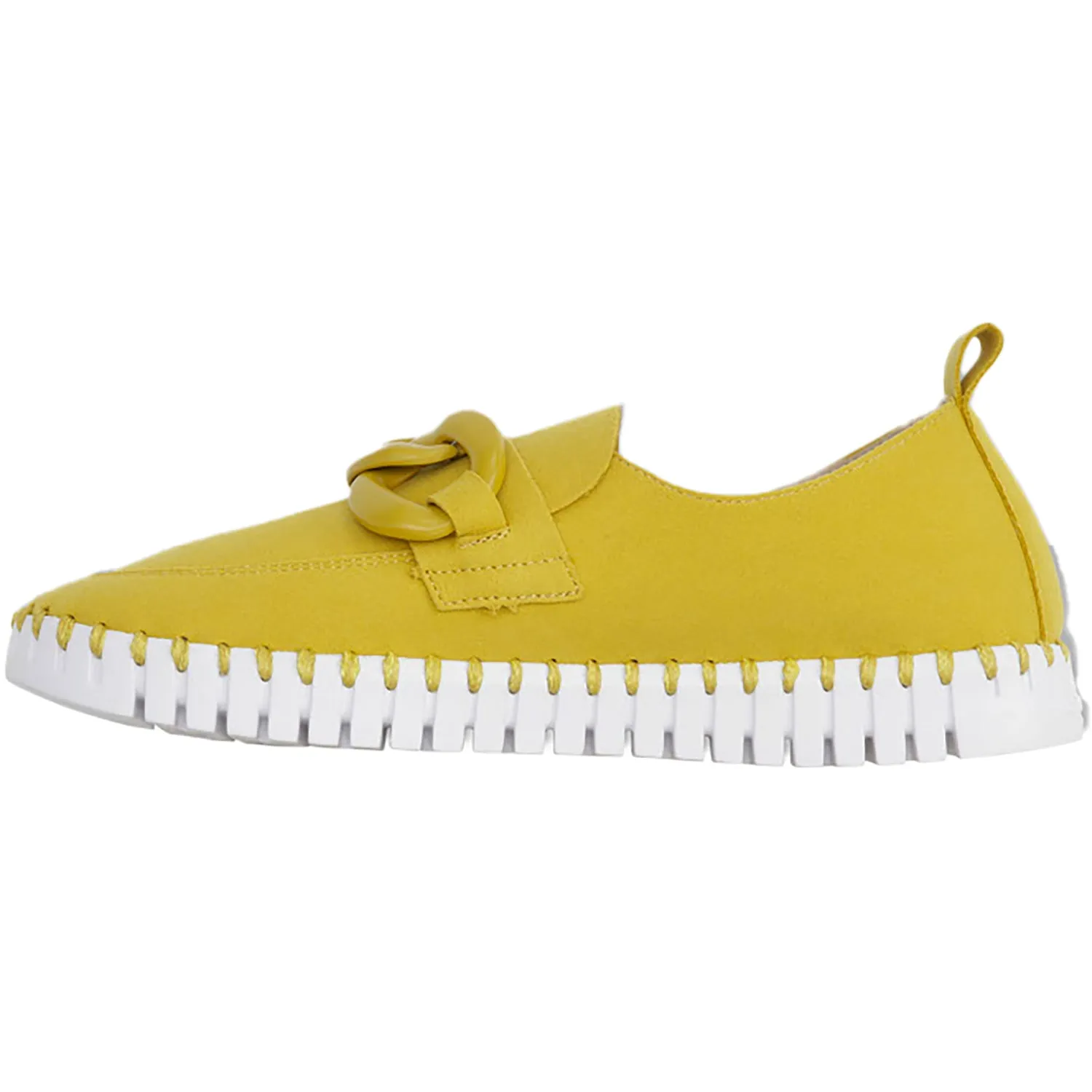 Womens Ilse Jacobsen Tulip U0024 Goldenrod Loafer Synthetic