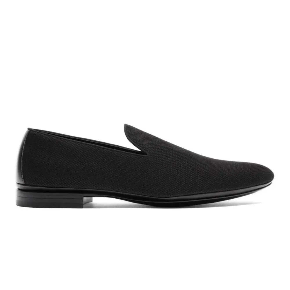 ZARA LEATHER FINISH LOAFERS 2605-920-040-BLK